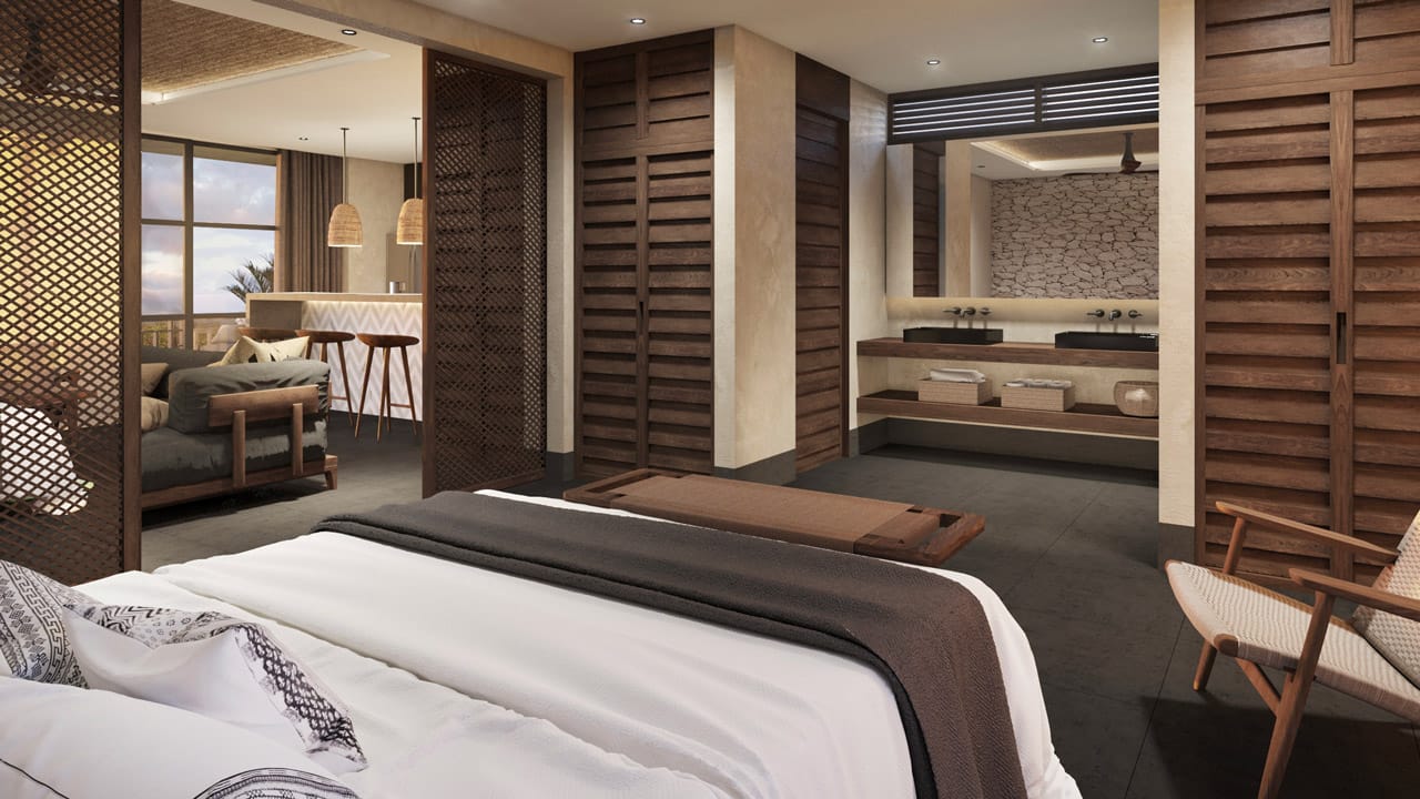 KASA Residences Tzalam Tulum - Spacious Luxury Bedroom